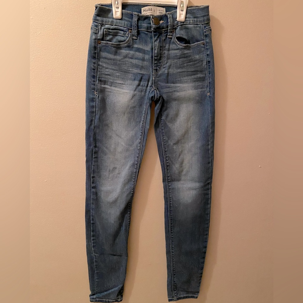Skinny Jeans for women Mudd brand, blue, size 0 FLX stretch
